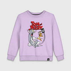 Детский свитшот Том и Джерри - кувалда