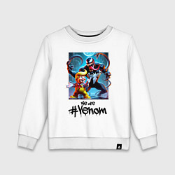 Детский свитшот Donald Trump and Venom - meme