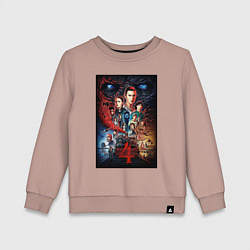 Детский свитшот Stranger Things 4
