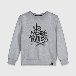 Детский свитшот Никаких больше правил