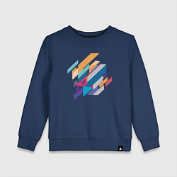 Детский свитшот Стиль геометрия