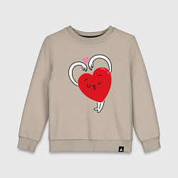 Детский свитшот Love hands
