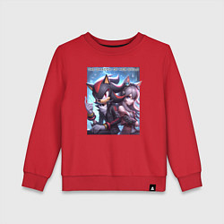 Детский свитшот Shadow and Maria - ai art