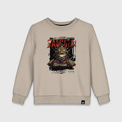 Детский свитшот Самурай в доспехах