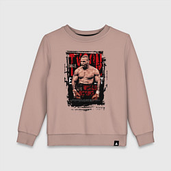 Детский свитшот Майк Тайсон мировой бокс