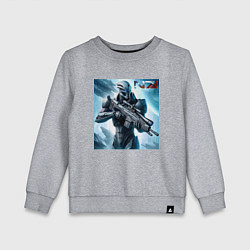 Детский свитшот Mass Effect - N7 ai art