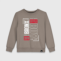 Детский свитшот Bronx style