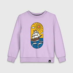 Детский свитшот Sunny ship