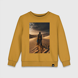 Детский свитшот В пустыне вечером