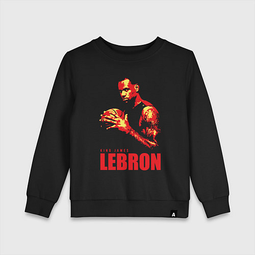 Детский свитшот King James Lebron / Черный – фото 1