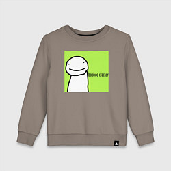 Детский свитшот Dream boohoo cracker Minecraft