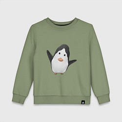 Детский свитшот Cartoon penguin