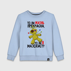 Детский свитшот Кукла вуду