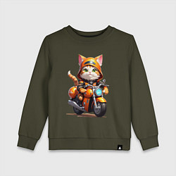 Детский свитшот Мотокотик