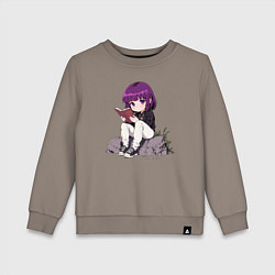 Детский свитшот Девочка с книжкой