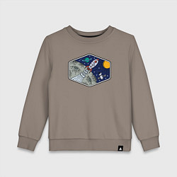 Детский свитшот Moon rocket