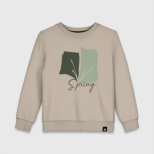 Детский свитшот Spring / Миндальный – фото 1