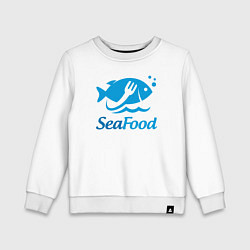 Детский свитшот Морские продукты