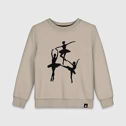 Детский свитшот Вариация балерины