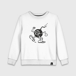 Детский свитшот Bomb anarchy