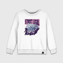 Детский свитшот Street legal