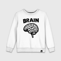 Детский свитшот Мозг в действии