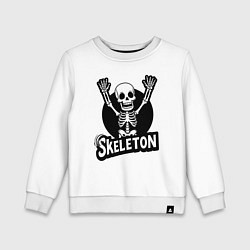 Детский свитшот Skeleton с поднятыми руками