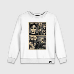 Детский свитшот The matrix