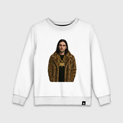 Детский свитшот Bones в шубе