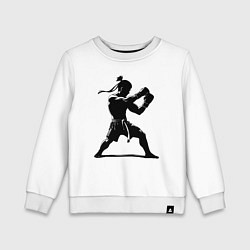 Детский свитшот Тайский боксер
