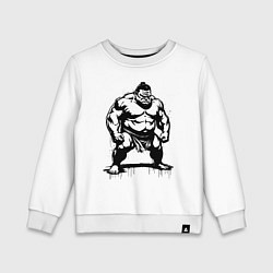 Детский свитшот Грозный сумоист