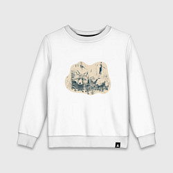 Детский свитшот Туаль де Жуи лиса