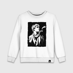 Детский свитшот Есенин в стиле стрит-арт