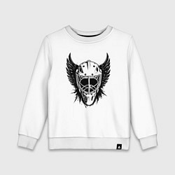 Детский свитшот Крылатая хоккейная маска