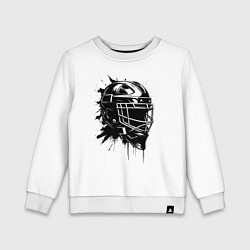 Детский свитшот Чёрная хоккейная маска