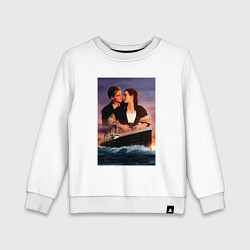 Детский свитшот Titanic love