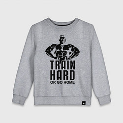 Детский свитшот Train hard or go home