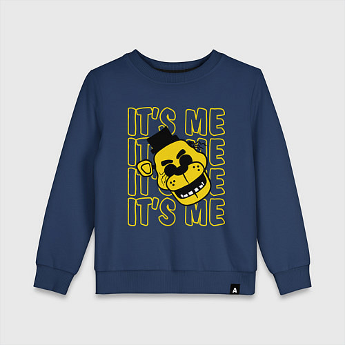 Детский свитшот It's me Freddy / Тёмно-синий – фото 1