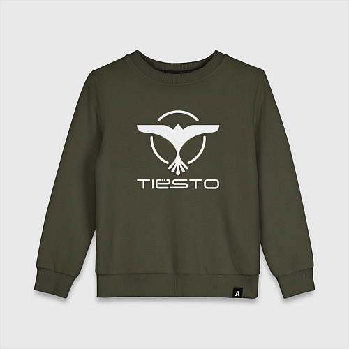 Детский свитшот Tiesto / Хаки – фото 1