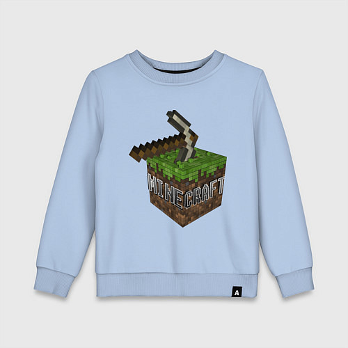 Детский свитшот Minecraft Grabber / Мягкое небо – фото 1