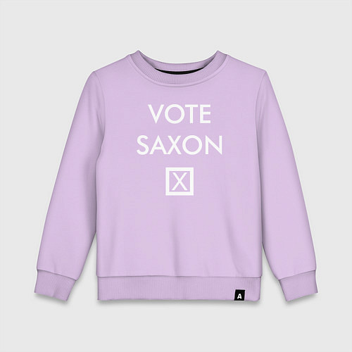 Детский свитшот Vote Saxon / Лаванда – фото 1