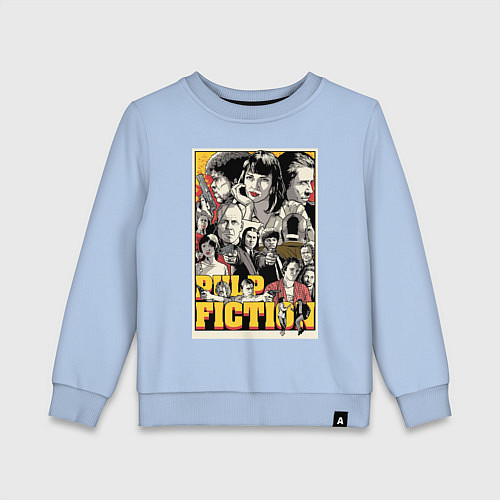 Детский свитшот Pulp Fiction Stories / Мягкое небо – фото 1