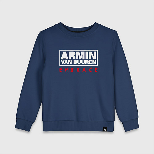 Детский свитшот Armin van Buuren: Embrace / Тёмно-синий – фото 1