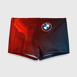 Плавки для мальчика BMW БМВ, цвет: 3D-принт