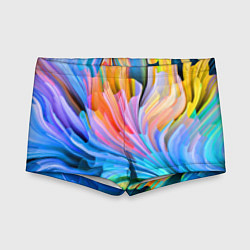Плавки для мальчика Красочный абстрактный паттерн Лето Colorful Abstra, цвет: 3D-принт
