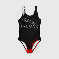 Купальник для девочки Jaguar, цвет: 3D-принт