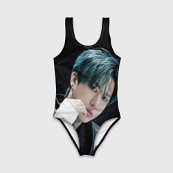 Купальник для девочки Stray Kids Changbin Giant concept, цвет: 3D-принт