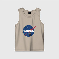 Детская майка Tardis NASA