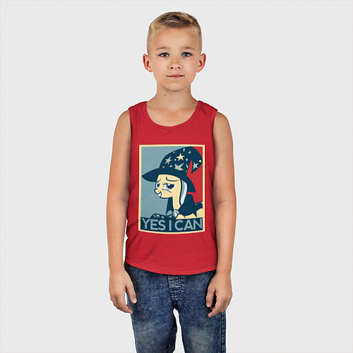 Детская майка MLP: Yes I Can / Красный – фото 5