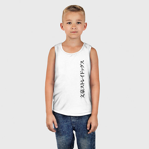 Детская майка Bungou Stray Dogs / Белый – фото 5